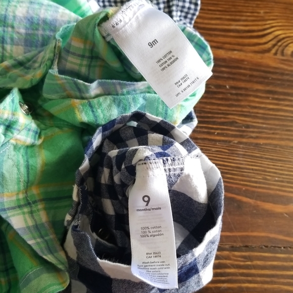 Two Carter's Rompers - Picture 4 of 8